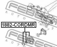 Febest Rear wheel hub – price [object Object] PLN