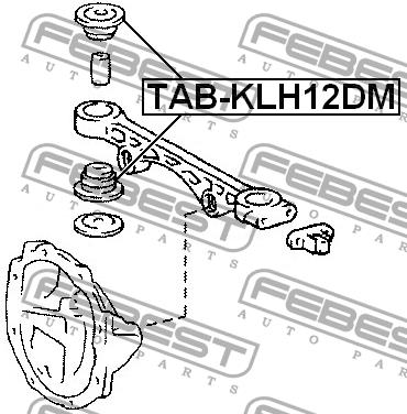 Febest Gearbox mount – price