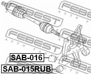 Buy Febest SAB015RUB – good price at EXIST.AE!