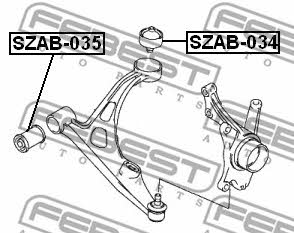 Buy Febest SZAB034 – good price at EXIST.AE!