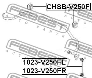 Buy Febest CHSBV250F – good price at EXIST.AE!