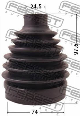 Febest CV joint boot outer – price [object Object] PLN