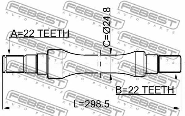 Buy Febest 0712-BAL at a low price in United Arab Emirates!