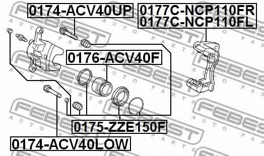 Buy Febest 0176-ACV40F at a low price in United Arab Emirates!