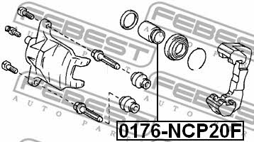 Buy Febest 0176NCP20F – good price at EXIST.AE!