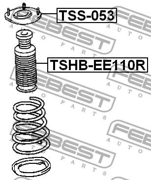 Febest Bellow and bump for 1 shock absorber – price 50 PLN