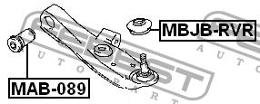 Febest Ball joint boot – price 12 PLN