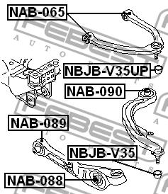 Febest Ball joint boot – price 4 PLN