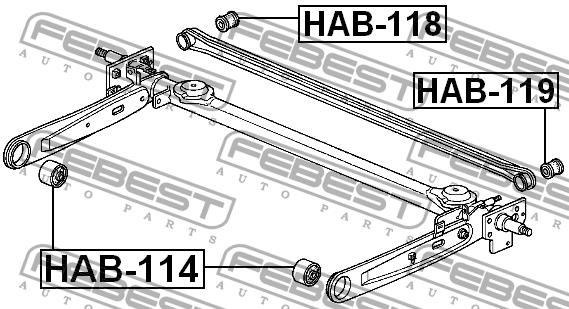Buy Febest HAB114 – good price at EXIST.AE!