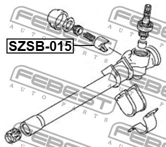 Steering rack repair kit Febest SZSB-015
