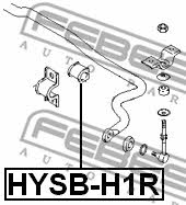 Rear stabilizer bush Febest HYSB-H1R