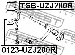 Buy Febest TSBUZJ200R – good price at EXIST.AE!