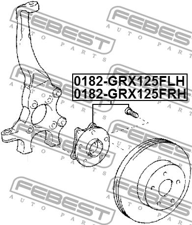 Buy Febest 0182GRX125FRH – good price at EXIST.AE!
