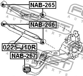 Buy Febest 0225J10R – good price at EXIST.AE!
