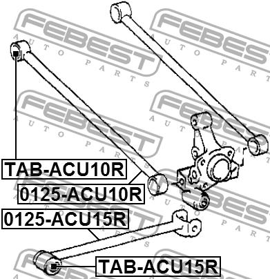 Febest Traction rear transverse – price 170 PLN