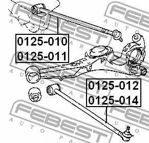 Track Control Arm Febest 0125-010