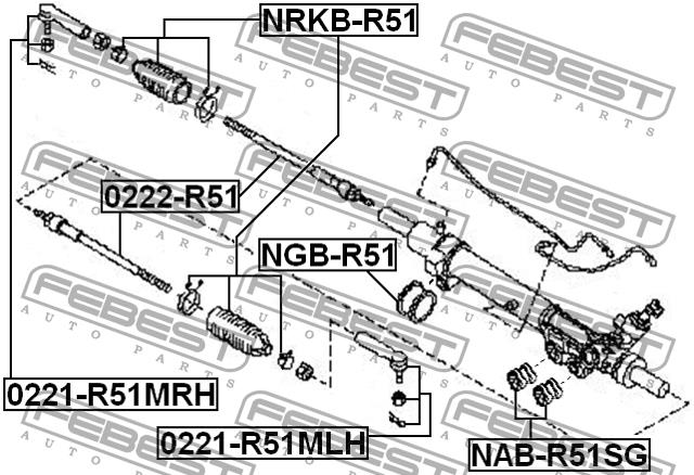 Buy Febest NRKB-R51 at a low price in United Arab Emirates!