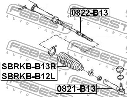Buy Febest SBRKBB12L – good price at EXIST.AE!