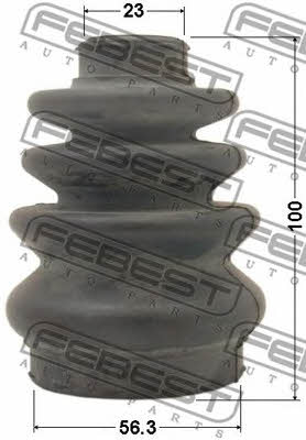 CV joint boot inner Febest 1015-T200