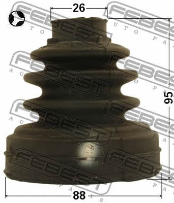 Buy Febest 2115CA220LHT – good price at EXIST.AE!