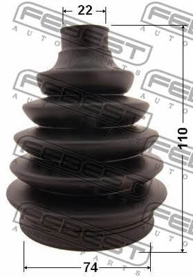 Febest CV joint boot outer – price 64 PLN