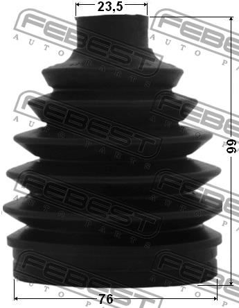 Febest CV joint boot outer – price