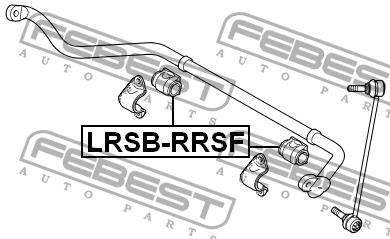 Febest Front anti roll bar bush – price [object Object] PLN