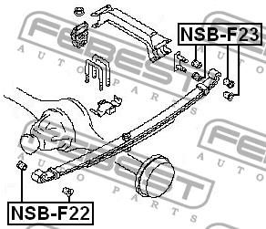Febest Spring Earring Bushing – price 12 PLN