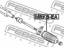 Steering rack boot Febest MRKB-EA