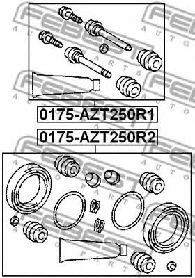 Buy Febest 0175AZT250R1 – good price at EXIST.AE!