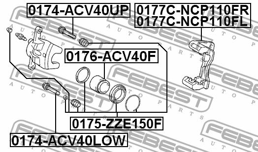 Buy Febest 0175ZZE150F – good price at EXIST.AE!