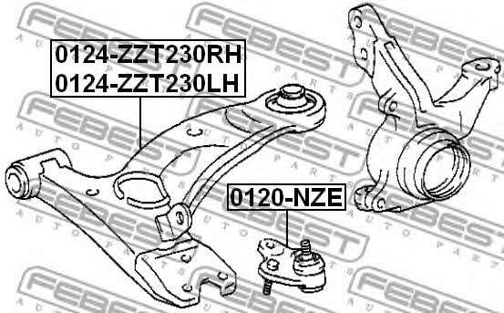 Buy Febest 0124ZZT230LH – good price at EXIST.AE!