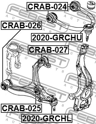 Buy Febest CRAB024 – good price at EXIST.AE!