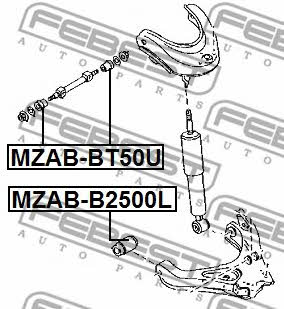 Buy Febest MZABBT50U – good price at EXIST.AE!