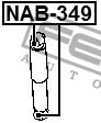 Febest Silent block rear shock absorber – price [object Object] PLN