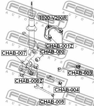 Buy Febest CHAB-001Z at a low price in United Arab Emirates!