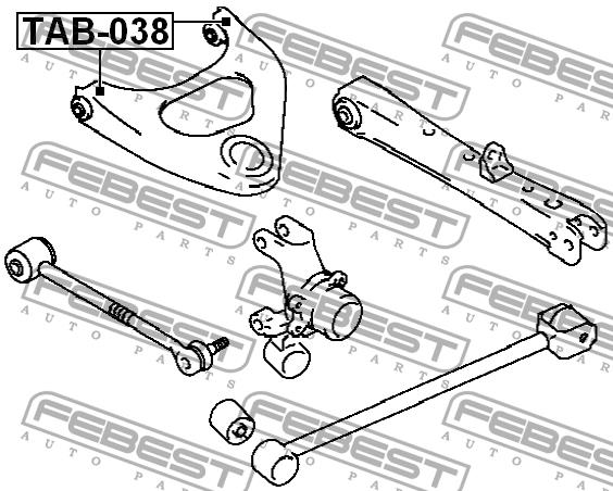 Buy Febest TAB038 – good price at EXIST.AE!