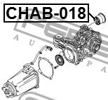 Silent block differential Febest CHAB-018