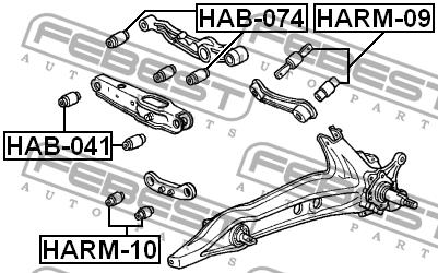 Buy Febest HAB074 – good price at EXIST.AE!
