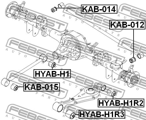 Buy Febest HYAB-H1 at a low price in United Arab Emirates!