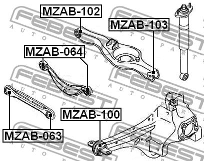 Buy Febest MZAB100 – good price at EXIST.AE!