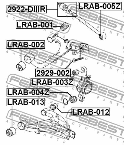 Buy Febest LRAB005Z – good price at EXIST.AE!