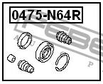 Repair Kit, brake caliper Febest 0475-N64R