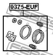 Febest Repair Kit, brake caliper – price 21 PLN