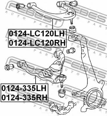Buy Febest 0124-LC120RH at a low price in United Arab Emirates!