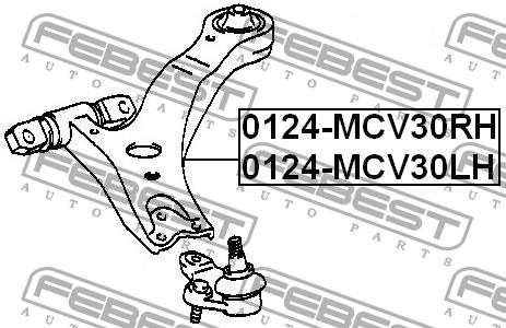 Buy Febest 0124-MCV30RH at a low price in United Arab Emirates!