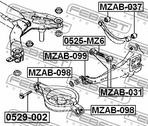 Buy Febest MZAB-037 at a low price in United Arab Emirates!