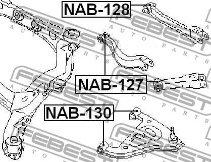 Buy Febest NAB128 – good price at EXIST.AE!
