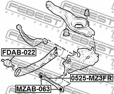 Buy Febest FDAB022 – good price at EXIST.AE!