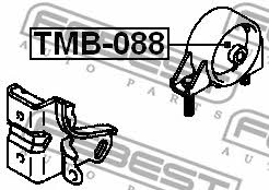 Engine mount Febest TMB-088
